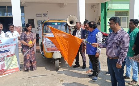 ପଡ଼ିଆ ଗୋଷ୍ଠୀ ସ୍ଵାସ୍ତ୍ୟ କେନ୍ଦ୍ର ପକ୍ଷରୁ କୃଷ୍ଟ ରୋଗ  ସଚେତନତା  ଅଭିଯାନ