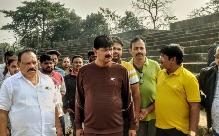 ମଧୁବନ ମିନି ଷ୍ଟାଡିୟମର ହେବ ଉନ୍ନତିକରଣ ବିଧାୟକ ଓ ନଗରପାଳ କଲେ ସ୍ଥିତି ଅନୁଧ୍ୟାନ ରୂପରେଖ ପରିବର୍ତ୍ତନ ନେଇ ଡିପିଆର ପ୍ରସ୍ତୁତି ପାଇଁ ନିର୍ଦ୍ଦେଶ