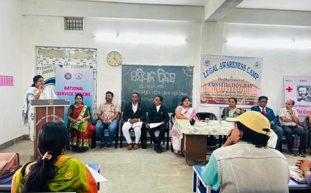 ଜିଲ୍ଲା ଆଇନ ସେବା ପ୍ରାଧିକରଣ ପକ୍ଷରୁ ସମ୍ଭିଧାନ ଦିବସ ପାଳନ