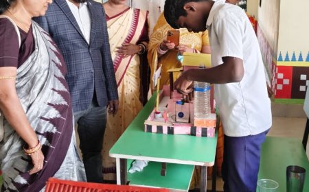 ସରକାରୀ ଉଚ୍ଚ ବିଦ୍ୟାଳୟ ଚୁଲାଭାଟରେ ବିଜ୍ଞାନ ପ୍ରଦର୍ଶନୀ