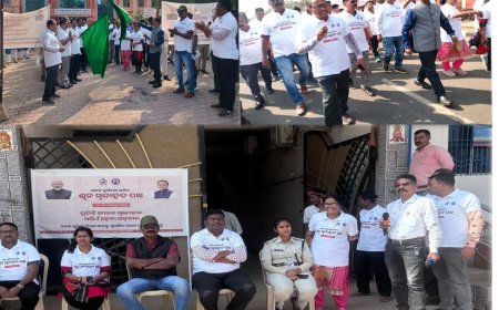 ନୂଆପଡା ଜିଲାପାଳଙ୍କ ଦ୍ଵାରା ପରିବହନ ବିଭାଗ ପକ୍ଷରୁ "ଶୂନ୍ୟ ମୃତାହତ ପକ୍ଷ ପାଳନ" ଅବସରରେ ଆୟୋଜିତ ରାଲି ର ଶୁଭାରମ୍ଭ