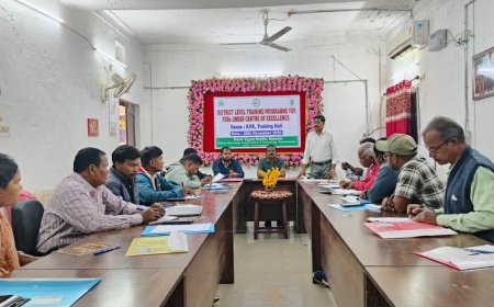 କୃଷି ବିଜ୍ଞାନ କେନ୍ଦ୍ର ନୂଆପଡା ଠାରେ କୃଷକ ଉତ୍ପାଦନ ସଂଗଠନର ଜ଼ିଲ୍ଲା ସ୍ତରୀୟ ତାଲିମ ଶିବିର ଅନୁଷ୍ଠିତ