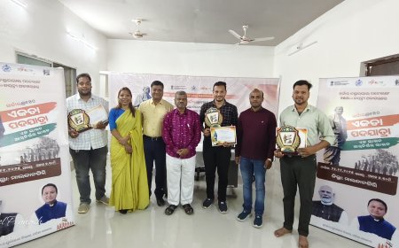 ଏକତା ପଦଯାତ୍ରାରେ  ସାମିଲ ହୋଇଥିବା ଇନଫ୍ଲୁଏନ୍ସରଙ୍କୁ ସମ୍ୱର୍ଦ୍ଧନା