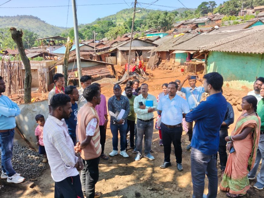 ବିଭିନ୍ନ ଉନ୍ନୟମୂଳକ ପ୍ରକଳ୍ପ ନିମନ୍ତେ ବଣ୍ଡାଘାଟି ଗସ୍ତ କଲେ ଜିଲ୍ଲାପାଳ