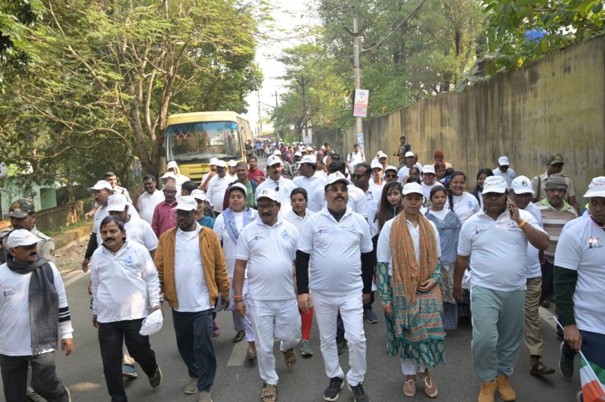 ସର୍ଦ୍ଦାର ବଲ୍ଲଭଭାଇ ପଟେଲଙ୍କ ୧୫୦ତମ ଜନ୍ମ ବାର୍ଷିକୀ ପରିପ୍ରେକ୍ଷୀରେ ଏକତା ପଦଯାତ୍ରା ଆୟୋଜିତ