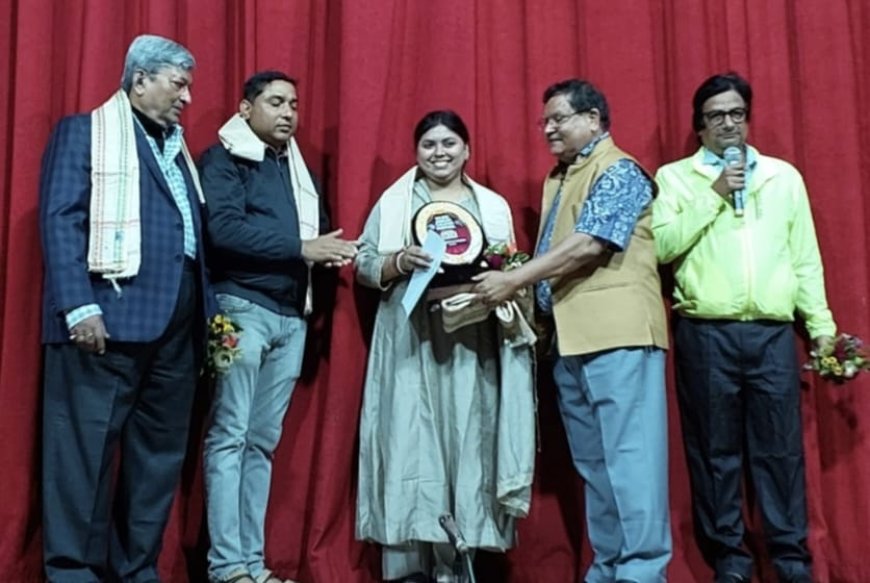 ଜାତୀୟ ନାଟ୍ୟ ମହୋତ୍ସବ ଉଦଯାପିତ ଶେଷ ସନ୍ଧ୍ୟାରେ ଦର୍ଶକଙ୍କୁ ବିମୋହିତ କଲା ବାରିପଦାର ନାଟକ "ଚିଠି"