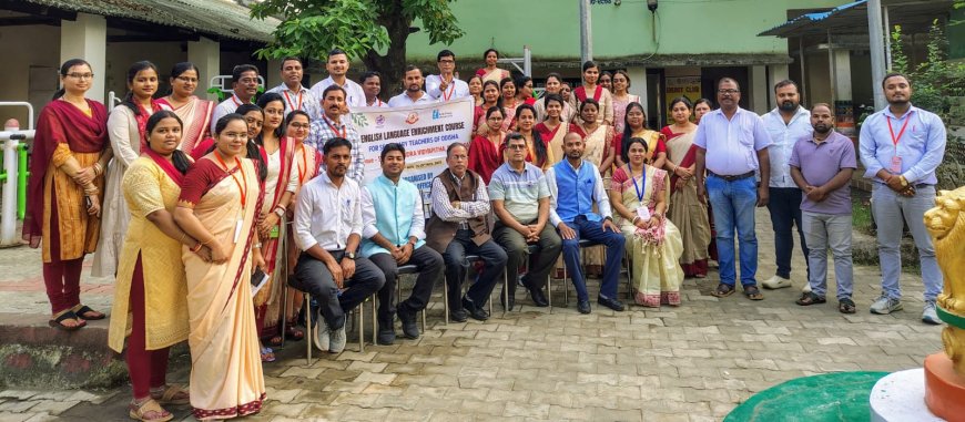 ମାଧ୍ୟମିକ ଶିକ୍ଷକଙ୍କୁ ସଶକ୍ତ ଇଂରାଜୀ ଭାଷା  ଶିକ୍ଷା ତାଲିମ