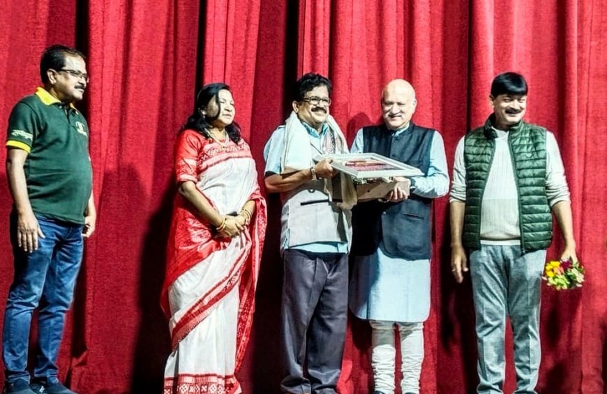 ଜାତୀୟ ବହୁଭାଷୀ ନାଟକ ମହୋତ୍ସବ ଉଦଘାଟିତ ମଞ୍ଚସ୍ଥ ହେଲା ବାରିପଦାର ନାଟକ ନିସ୍ତବ୍ଧ ସାହାନାଇ