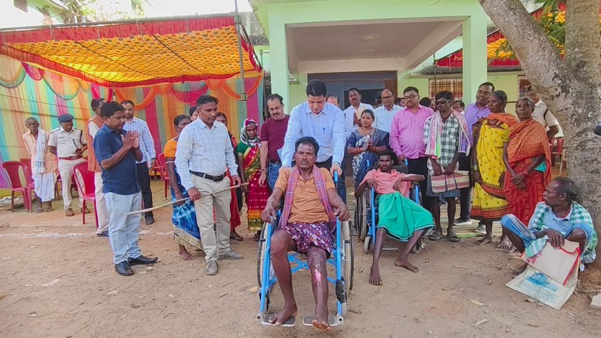 ଡ଼ାବୁଗାଁଠାରେ ଜିଲ୍ଲାପାଳ ଏବଂ ଆରକ୍ଷୀ ଅଧିକ୍ଷକଙ୍କ ଙ୍କ ଯୁଗ୍ମ ଅଧ୍ୟକ୍ଷତାରେ ଏକ ଜନଶୁଣାଣି ଶିବିର ଅନୁଷ୍ଠିତ