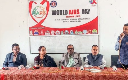 ମାର୍ଗ ତରଫରୁ ବିଶ୍ୱ ଏଡ୍ସ ଦିବସ ପାଳିତ ସଚେତନତା ହିଁ ଏଡ୍ସ ରୋକିବାର ପ୍ରମୁଖ ଅସ୍ତ୍ର