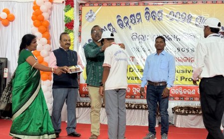 ଜିଲ୍ଲାସ୍ତରୀୟ ଆନ୍ତର୍ଜାତୀୟ ଭିନ୍ନକ୍ଷମ ଦିବସ ଅନୁଷ୍ଠିତ