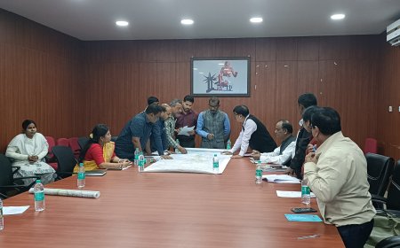 Meeting on Land Acquisition for Rasagobindpur Airstrip