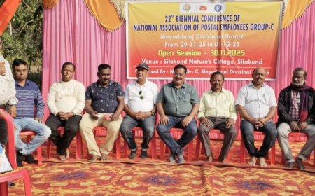 Biennial Conference of the National Postal Employees Union, Mayurbhanj Branch