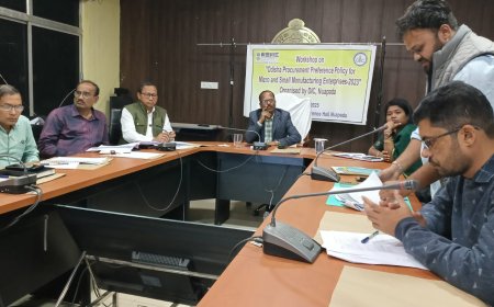 ନୂଆପଡାରେ "ଓଡ଼ିଶା ସଂଗ୍ରହଣ ଅଗ୍ରାଧିକାର ନୀତି- ୨୦୨୩" ସମ୍ବନ୍ଧୀୟ କର୍ମଶାଳା ଆୟୋଜିତ