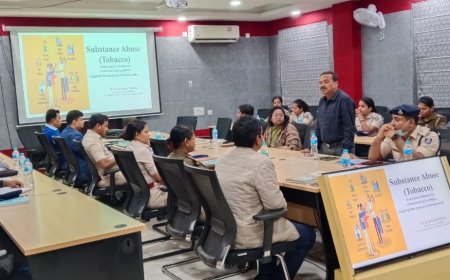 ତମାଖୁ ମୁକ୍ତ ଅଭିଯାନ ର ଜିଲ୍ଲା ସ୍ତରୀୟ କର୍ମଶାଳା ଅନୁଷ୍ଠିତ