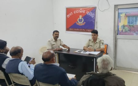 କୋଲାବିରା ଠାରେ ଆମ ପୁଲିସ ସମିତର ବୈଠକ