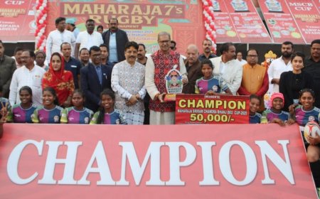 ଜାତୀୟସ୍ତରୀୟ ମହାରାଜା ସେଭେନ୍ସ ରଗବୀ ଟୁର୍ଣ୍ଣାମେଣ୍ଟ ଉଦଯାପିତ