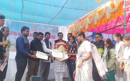 ମାଁ ମାଣିକେଶ୍ବରୀ ପ. ସ. ଉଚ୍ଚ ମାଧ୍ୟମିକ ବିଦ୍ୟାଳୟ ପକ୍ଷରୁ 27ତମ ବାର୍ଷିକ କ୍ରୀଡା ଉତ୍ସବ2025 ଉଦ୍ଧଯାପିତ