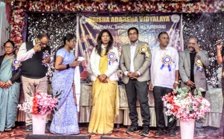 ଆଦର୍ଶ ବିଦ୍ୟାଳୟରେ ବାର୍ଷିକ ଉତ୍ସବ ପାଳିତ ଦୃଢ ମନୋବଳ, ଏକାଗ୍ରତା ସହିତ ପରୋପକାରୀ ହେବାକୁ ପରାମର୍ଶ