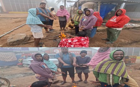 ଶୀତ ରେ ଥରୁଛି କନ୍ଧମାଳ