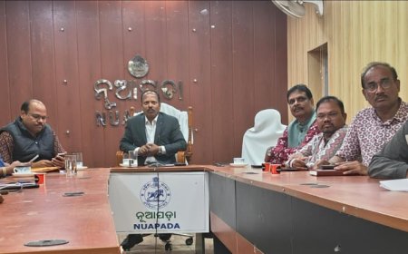 ନୂଆପଡ଼ା ଜିଲ୍ଲାପାଳଙ୍କ ଓସ୍ ୱାନ୍ ମାଧ୍ୟମରେ ରାଜ୍ୟସ୍ତରୀୟ  ବାଜପେୟୀ ଜୟନ୍ତୀରେ ଆଭାସୀ ଯୋଗଦାନ