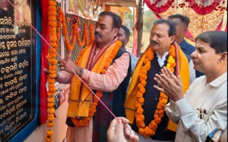 ତୁମୁଡିବନ୍ଧ ବ୍ଲକ ପରିସରରେ " ମିଶନ ଶକ୍ତି କାଫେ " ସାଂସଦ ଙ୍କ ଦ୍ୱାରା ଉଦଘାଟିତ