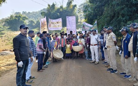 ମାଥିଲି ବନ ବିଭାଗ ଦ୍ୱାରା ପିକନିକ ସ୍ପଟ ଗୁଡ଼ିକରେ ପ୍ଲାଷ୍ଟିକ୍ ନିଷେଧ ଅଭିଯାନ