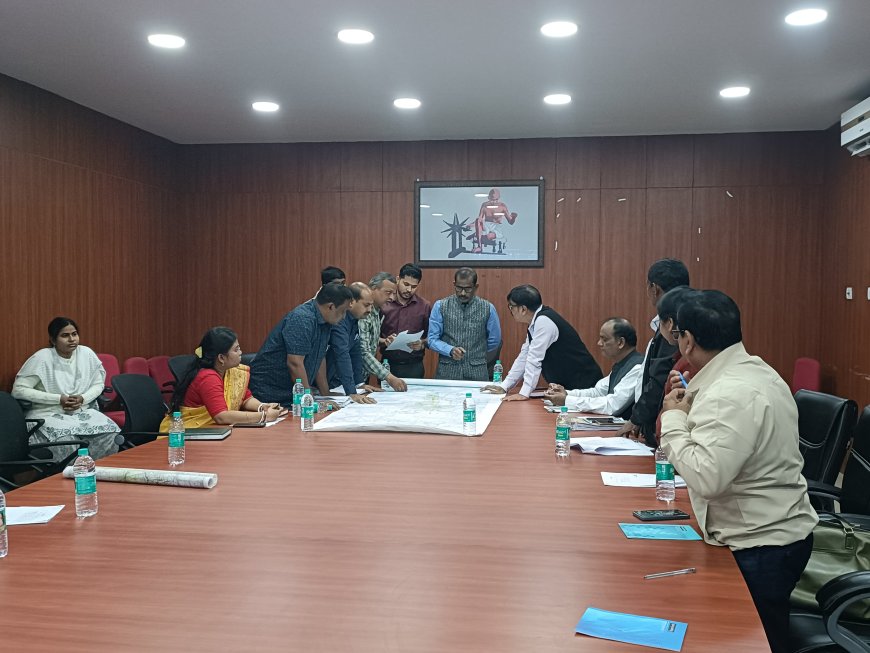 Meeting on Land Acquisition for Rasagobindpur Airstrip