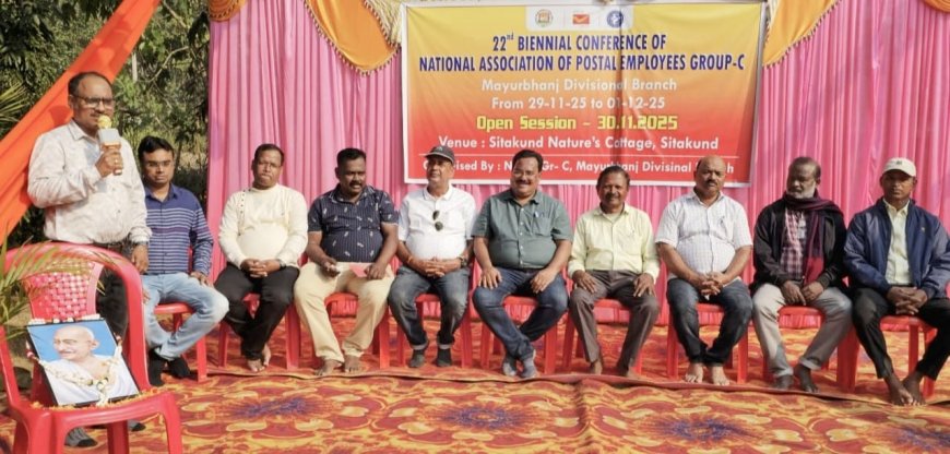 Biennial Conference of the National Postal Employees Union, Mayurbhanj Branch