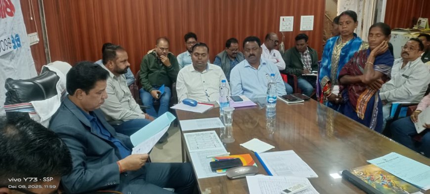 ଝରିଗାଁଠାରେ ଜିଲ୍ଲାପାଳ ଏବଂ ଆରକ୍ଷୀ ଅଧିକ୍ଷକଙ୍କ ଙ୍କ ଯୁଗ୍ମ ଅଧ୍ୟକ୍ଷତାରେ ଏକ ଜନଶୁଣାଣି ଶିବିର ଅନୁଷ୍ଠିତ