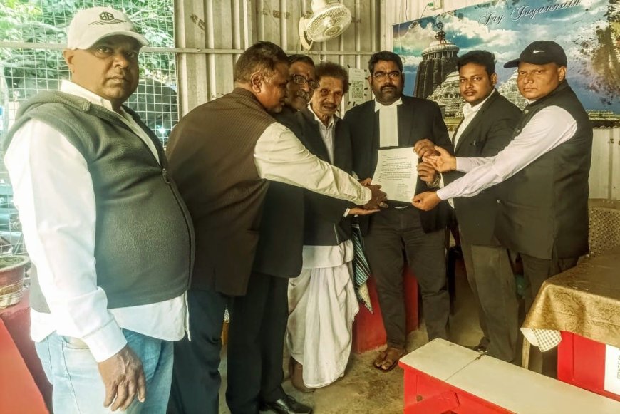 Mayurbhanj Intellectuals Submit Memorandum to the President  Demand for holistic development of all regions of Mayurbhanj