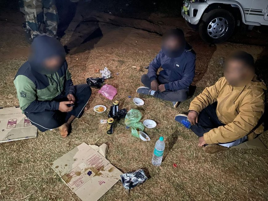 ଖୋଲା ମଦ ସେବନ ଏବଂ ଅନ୍ୟାନ୍ୟ ବେଆଇନ କାର୍ଯ୍ୟ କଳାପ ବିରୁଦ୍ଧରେ ପୋଲିସ ର ଏକ ସ୍ୱତନ୍ତ୍ର ଅଭିଯାନ