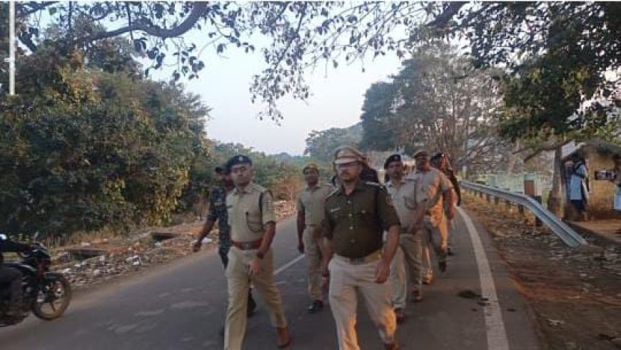 ସମଗ୍ର କନ୍ଧମାଳରେ ବଡଦିନ ଉତ୍ସବ ପାଳନ ପ୍ରସ୍ତୁତି ପାଇଁ ପୋଲିସ ପ୍ରଶାସନ ପକ୍ଷରୁ ଫ୍ଲାଗ ମାର୍ଚ୍ଚ