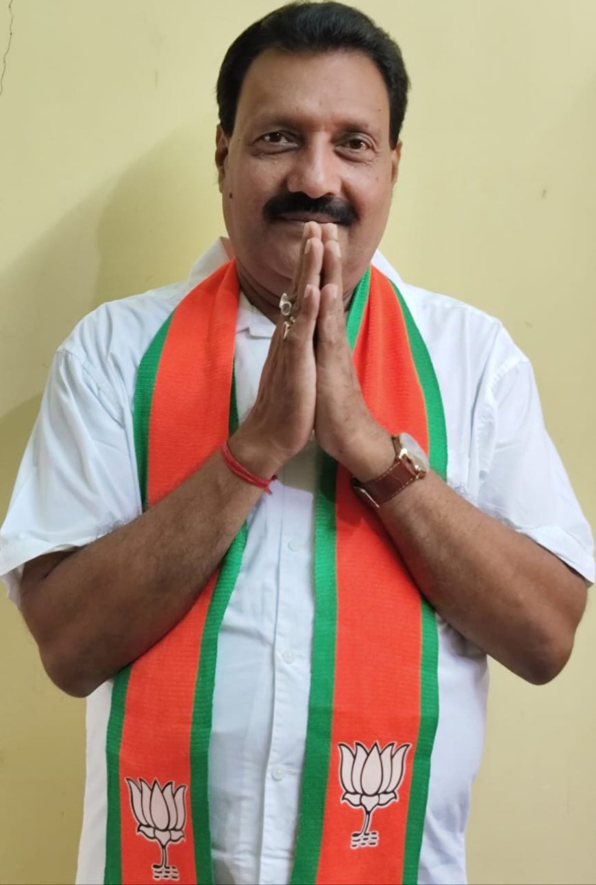 ତୃତୀୟ ଥର  ଜିଲ୍ଲା ବିଜେପି  ଉପସଭାପତି ହେଲେ ପୂର୍ଣଚନ୍ଦ୍ର  ପାଢ଼ୀ