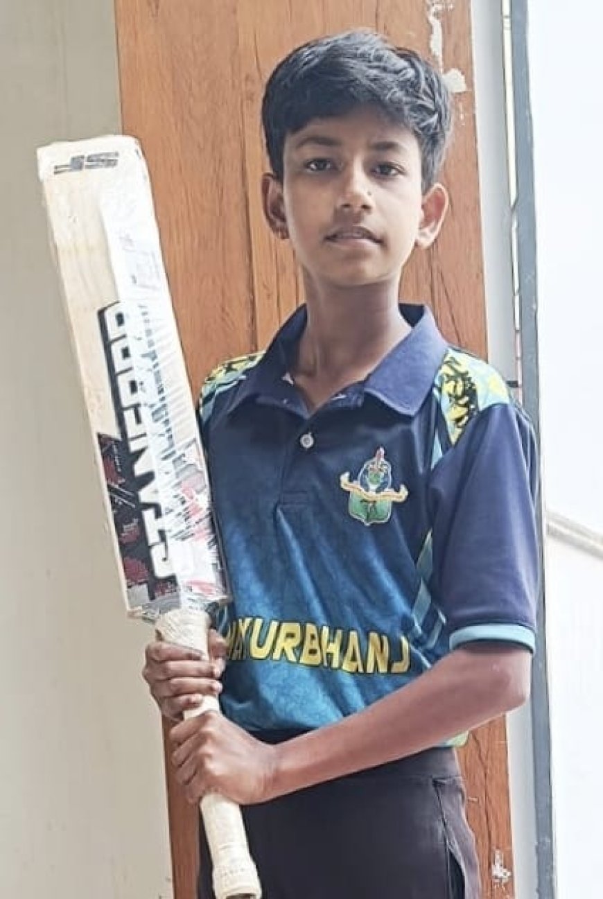 ୧୫ ବର୍ଷରୁ କମ ଓଡିଶା ମହିଳା କ୍ରିକେଟ ଦଳରେ ମୟୁରଭଞ୍ଜର ସନ୍ଧ୍ୟା