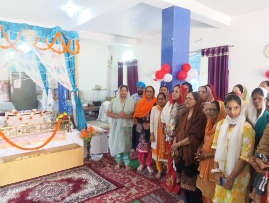 ବାରିପଦାରେ ଗୁରୁ ଗୋବିନ୍ଦ ସିଂଙ୍କ ୩୫୯ତମ "ପ୍ରକାଶ ଉତ୍ସବ" ପାଳିତ