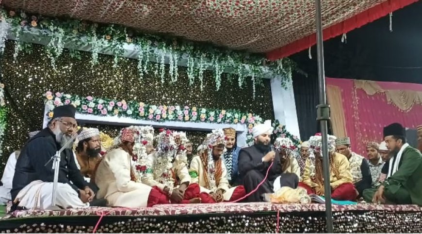 ଖରିଆର ରୋଡ କେ.ଜି.ଏନ. ସରାୟ ଠାରେ ସାମୁହିକ ବିବାହ ଉତ୍ସବ ଅନୁଷ୍ଠିତ