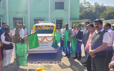 "ସହଯୋଗ "ଭ୍ରାମ୍ୟମାଣ ସହାୟତା କେନ୍ଦ୍ର ଭ୍ୟାନ ଶୁଭାରମ୍ଭ