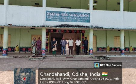 ଧୋଡ଼ିପାଣି,ଉଚ୍ଚ ମାଧ୍ୟମିକ ବିଦ୍ୟାଳୟର ପ୍ରଧାନ ଶିକ୍ଷକଙ୍କ ବଦଳି