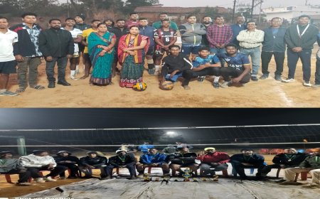 ନସ୍କାପାଲିରେ ଦିବାରାତ୍ର ଭଲିବଲ ପ୍ରତିଯୋଗିତା