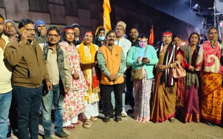 "ଶ୍ରୀରାମଙ୍କ ସ୍ବର୍ଣ୍ଣ ଧନୁ ଯାତ୍ରା"କୁ  ବାରିପଦାରେ ସ୍ୱାଗତ ସମ୍ବର୍ଦ୍ଧନା