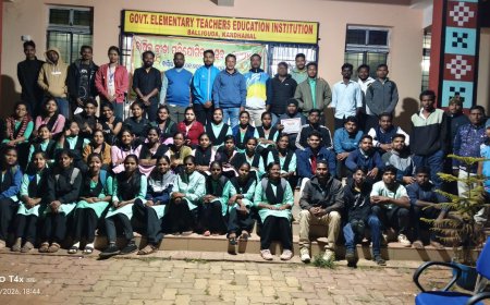 ସରକାରୀ ପ୍ରାଥମିକ ଶିକ୍ଷକ ଶିକ୍ଷାନୁଷ୍ଠାନ ର ବାର୍ଷିକ କ୍ରୀଡା ଉତ୍ସବ