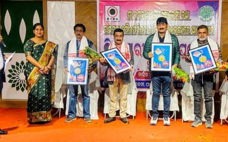 ବାରିପଦାରେ ଜିଲ୍ଲା ସ୍ତରୀୟ କଳା ପ୍ରଦର୍ଶନୀ ଅନୁଷ୍ଠିତ:ଚିତ୍ରକଳା ପିଲାଙ୍କ ସୃଜନୀ ଶକ୍ତି ବୃଦ୍ଧିରେ ସହାୟକ ହୋଇଥାଏ