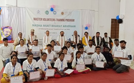 ଶ୍ରୀ ବିଶ୍ଵବିଦ୍ୟାଳୟ ଦ୍ଵାରା ନିଶାମୁକ୍ତ ସ୍ୱେଚ୍ଛାସେବୀ ପ୍ରଶିକ୍ଷଣ ଉଦଯାପିତ