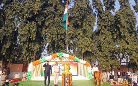 ନବରଙ୍ଗପୁରଠାରେ ଜିଲ୍ଲା ସ୍ତରୀୟ ୭୭ତମ ସାଧାରଣତନ୍ତ୍ର ଦିବସ ମହାସମାରୋହରେ ପାଳିତ