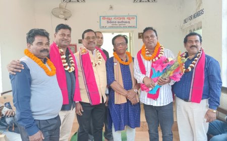 ତୃତୀୟ ଥର ପାଇଁ ସୁନୀଲ ପ୍ରେସ କ୍ଲବ ର ସଭାପତି