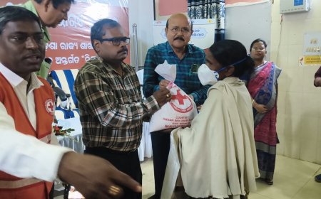 ଭାରତୀୟ ରେଡ଼କ୍ରସ ସଂସ୍ଥା ଦ୍ଵାରା ଯକ୍ଷ୍ମା ରୋଗୀଙ୍କୁ ପୁଷ୍ଟିକର ଖାଦ୍ୟ ପ୍ୟାକେଟ ବଣ୍ଟନ କାର୍ଯ୍ୟକ୍ରମର ଶୁଭାରମ୍ଭ