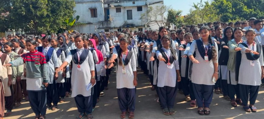 ଆଦିବାସୀ ମହାବିଦ୍ଯାଳୟରେ ୧୫୦ ତମ ବନ୍ଦେ ମାତରଂ  ଦିବସ ପାଳିତ