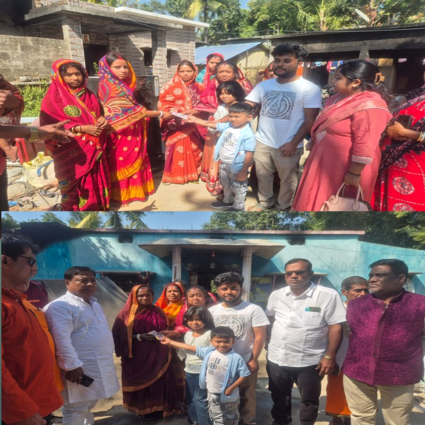 ରାଖେଲଗୁଡ଼ା ମୃତକଙ୍କ ପରିବାର ଓ ଦଙ୍ଗା ପୀଡ଼ିତଙ୍କୁ ଅରବିନ୍ଦ ଢ଼ାଲିଙ୍କ ସହାୟତା ପ୍ରଦାନ; ଭାଇଚାରା ବଜାୟ ରଖିବାକୁ କଲେ ନିବେଦନ 