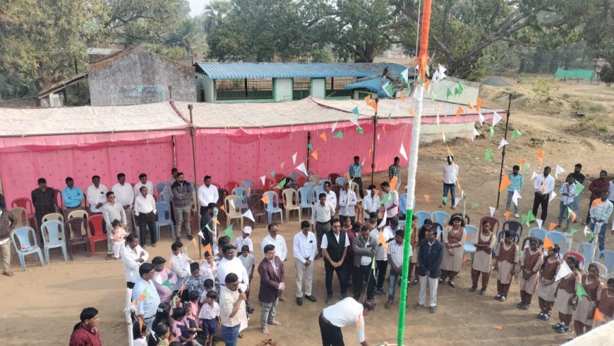 ଡଃ ଆମ୍ବେଦକର କ୍ଲବ ରେ ୭୭ତମ ଗଣତନ୍ତ୍ର ଦିବସ ପାଳିତ